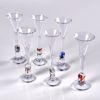 MONICA BACSTRÖM. Snapsglas. 6 stycken. Comet. Kosta Boda. 1992.