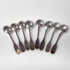 HANS HANSEN. Teskedar.. 8 stycken. Sterlingsilver.