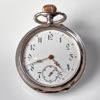 FICKUR. Silver. Ankarurverk. 20 rubis. Omkring 1900.