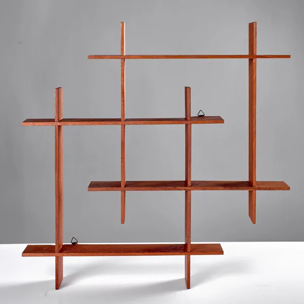 VÄGGHYLLA. Teak. 1960-tal.