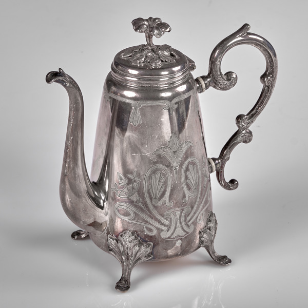 CARL BRAESE. Kanna. Nysilver. Stockholm. Omkring 1900.