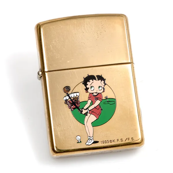TÄNDARE ZIPPO. Betty Boop. Golf Pro. 1994-95.