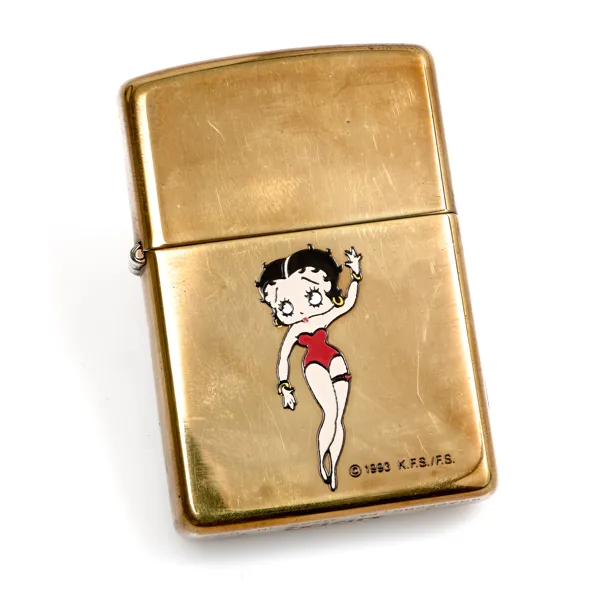 TÄNDARE ZIPPO. Betty Boop. Red Bikini. 1994-95.
