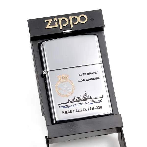 TÄNDARE ZIPPO. HMCS Halifax (FFH 330). 1994.