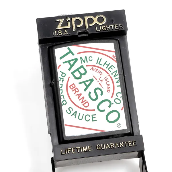 TÄNDARE ZIPPO. Tabasco Pepper Sauce. 1998.