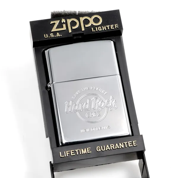TÄNDARE ZIPPO. Hard Rock Café New Orleans. 1999.