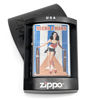 TÄNDARE ZIPPO. Hecho A mano. Cuba Pin-Up. 2004.