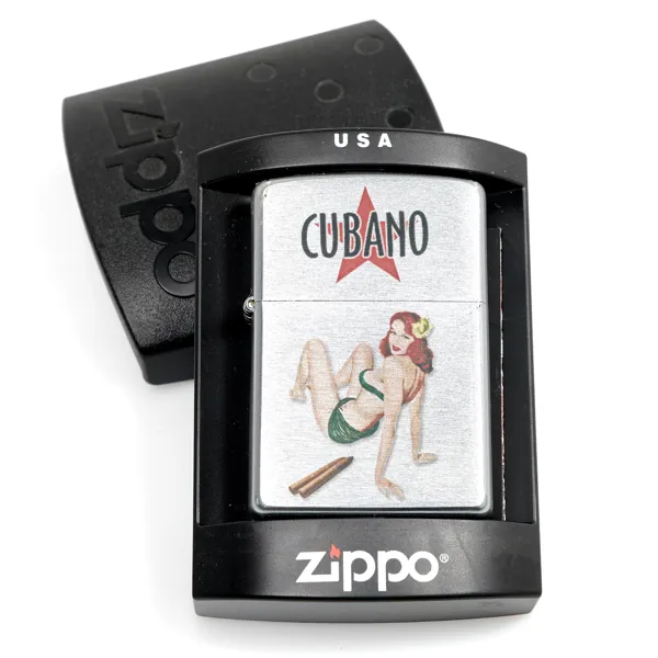 TÄNDARE ZIPPO. Cubano Pin-Up Girl. 2004.