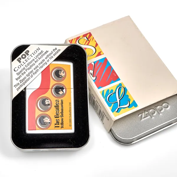 TÄNDARE ZIPPO. The Beatles. Yellow Submarine. Portholes Edition. 2000.