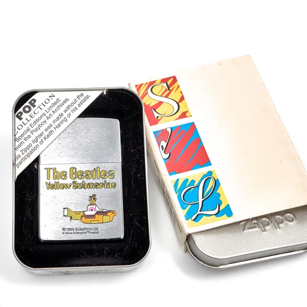 TÄNDARE ZIPPO. The Beatles. Yellow Submarine. Submarine Edition. 2000.
