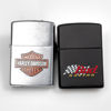 TÄNDARE ZIPPO. 2 stycken. Bud Racing. Budweiser NASCAR Racing Series. Harley-Davidson Motor Cycles . Classic Bar & Shield Logo. 1998.