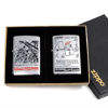 TÄNDARE ZIPPO. 2 stycken. Historical Advertising. They Work. Nostalgic Magazine series. 2002.