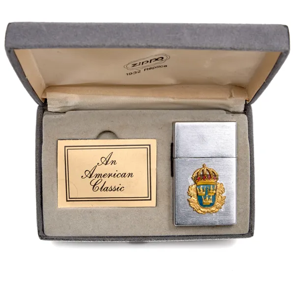 TÄNDARE ZIPPO. Original 1932 Replica. 1988.