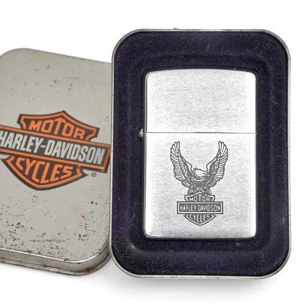 TÄNDARE ZIPPO. Harley-Davidson Emblem Lighter. 1996.