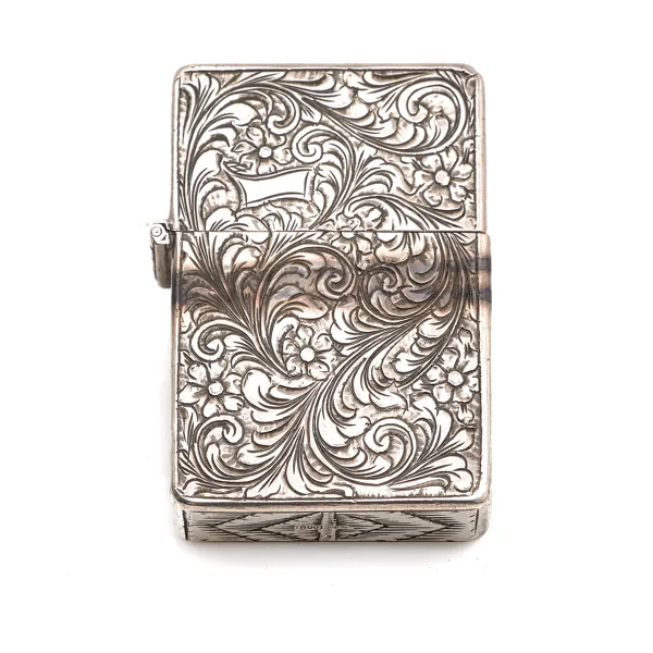 TÄNDARE ZIPPO. Silver. Venetian. Modell 352. 1974.