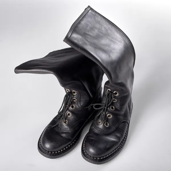 DIRK BIKKEMBERGS. Stövlar. Antwerp Six.