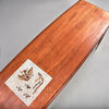 JORGEN CLAUSEN. Soffbord. Teak. Kakelmosaik med fisk. 1950-tal.