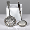 SÅSSLEV. Silver AS Eskelund. Visby. Sockerströare. Silver. Totalvikt 73 gram.