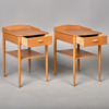 SÄNGBORD. 1 par. Ek. AB Erik Andersson & Co, Rottne. 1960-70-tal.